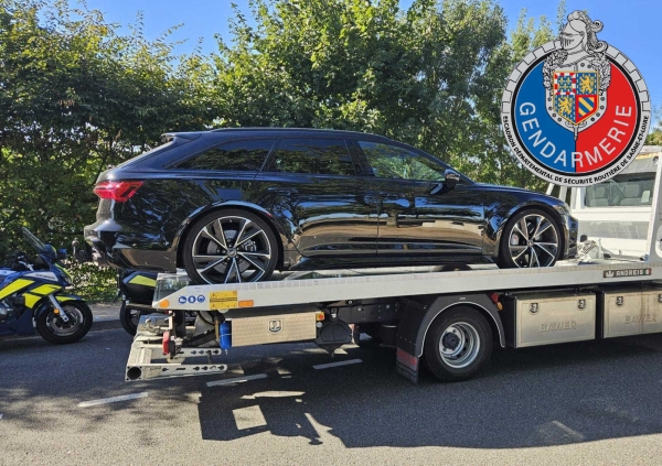 178 km/h sur l'A6 au volant de son Audi A6 et un permis probatoire 
