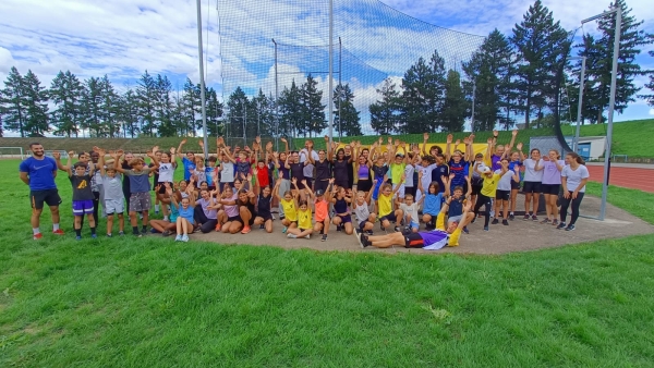Les jeunes athlètes de l'ECA ont effectué leur rentrée sportive sur les pistes de Léo Lagrange 