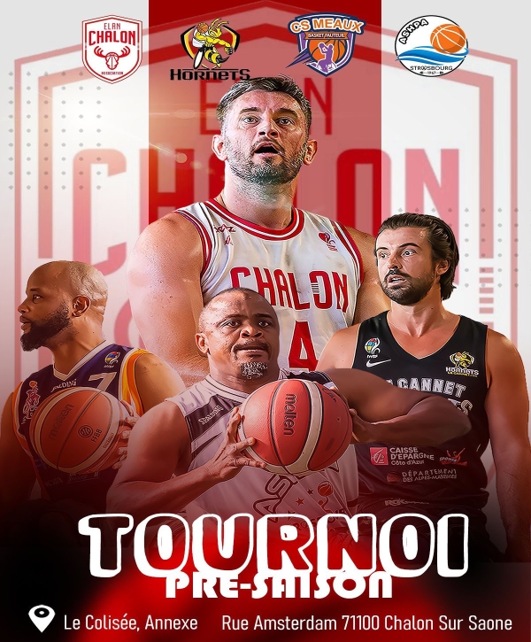 BASKET FAUTEUIL - Rendez-vous à l'annexe et au Colisée pour le tournoi de Pré-saison de l'Elan Chalon 
