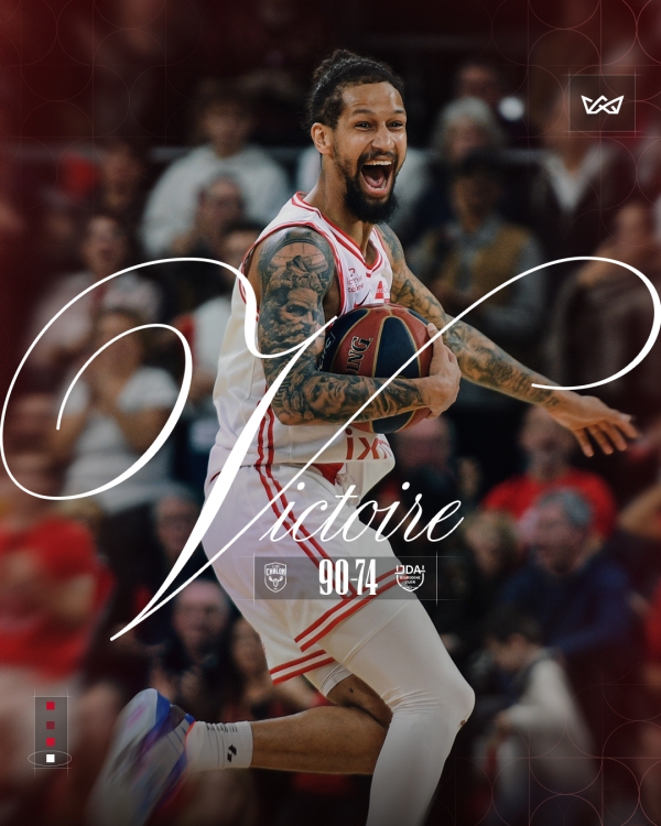 BASKET (BETCLIC ELITE) - Le derby Bourguignon dans les poches chalonnaises avec une victoire sans appel 