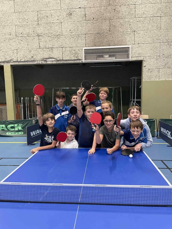 Les jeunes pongistes du Saint-Rémy Tennis de table en grande forme 