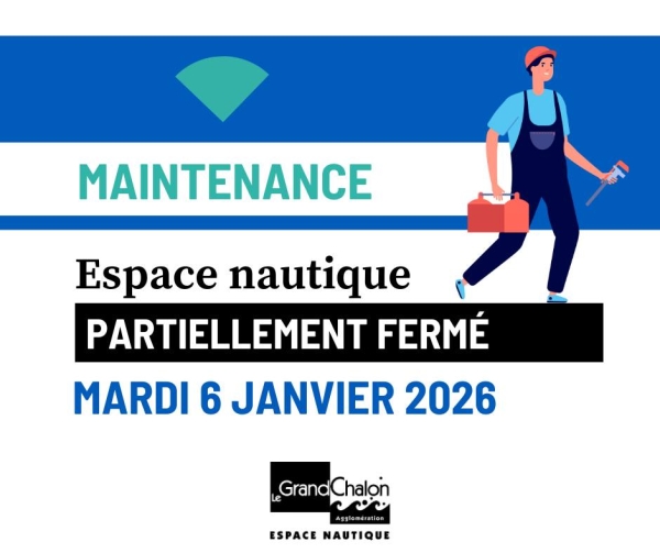 Attention, l'espace nautique du Grand Chalon partiellement fermé ce mardi 