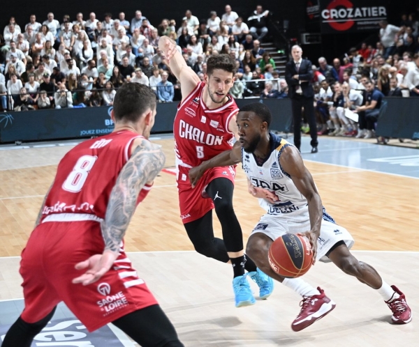 BASKET (Betclic Elite)  - L'Elan Chalon laisse filer le derby Bourguignon entre les mains de la JDA