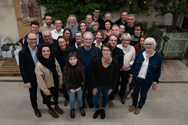 MUNICIPALES 2026 - GIVRY - Sébastien Martin, Ministre de l'industrie et ancien Président du Grand Chalon s'engage à Givry aux côtés de Jean Lanni 