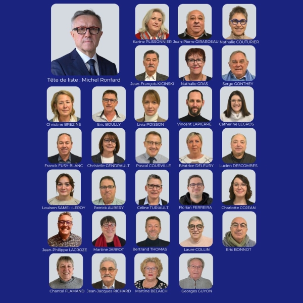 MUNICIPALES 2026 - SAINT-MARCEL - Michel Ronfard dévoile ses colistiers pour la liste "Saint-Marcel Ensemble"