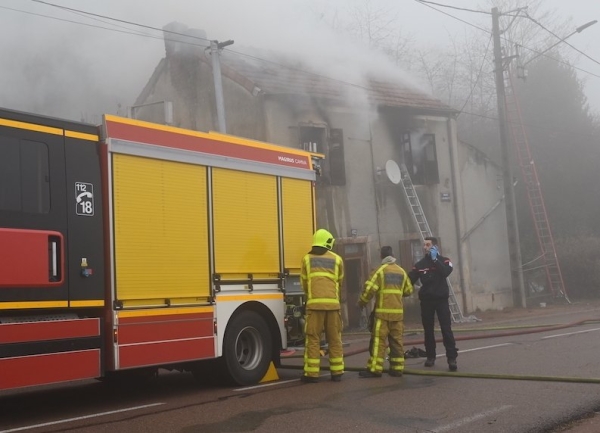 Un mort dans un feu d’habitation au Creusot 