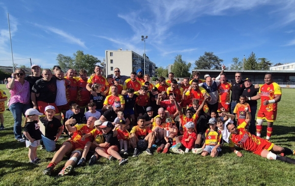 Le rugby Club du Louhannais décroche sa place en Fédérale 3 de rugby 