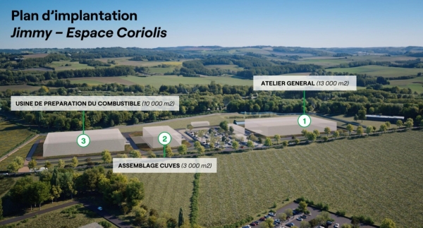 100 millions d’euros d’investissement, 300 emplois, pour fabriquer et assembler des micro réacteurs nucléaires pour l’industrie sur le site de Coriolis 