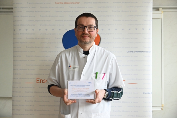 Georges-François Leclerc à Dijon - Le Professeur François Ghiringhelli lauréat pour la seconde fois du Prix du Fonds Amgen France pour la Science et l'Humain, une première !