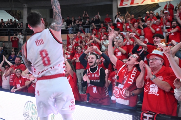 BASKET (Betclic Elite) : Eïto et les joueurs de l’Elan Chalon ont mis leurs supporters en extase