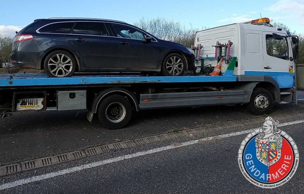 Avec sa Peugeot 508, le compteur affichait 142 km/H 