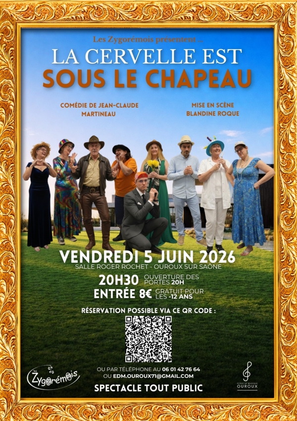La troupe des Zygorémois vous donne rendez-vous vendredi soir à Ouroux-sur-Saône