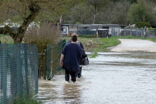  Crue historique de l'Ouche dans le Dijonnais