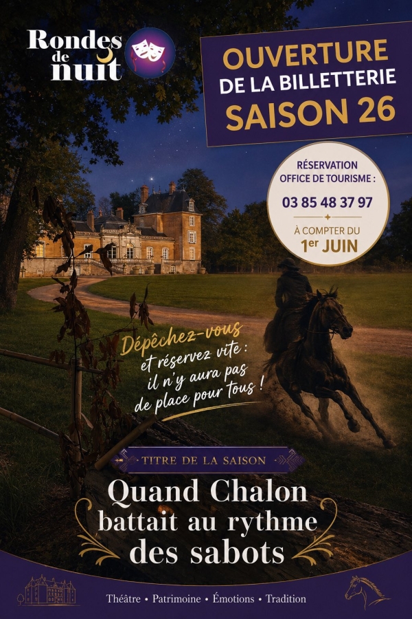 Les Rondes de Nuit reviennent pour la saison 2026 - La billetterie ouvre lundi 1er juin 