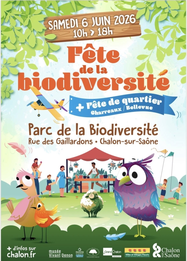 L'édition 2026 de la fête de la biodiversité .. c'est samedi à Chalon 
