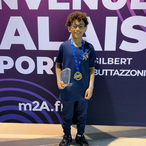 Kewan Arthin poursuit sa progression fulgurante et décroche un podium aux Championnats de France à 12 ans 