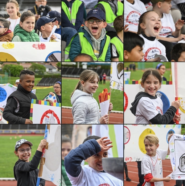 Plus de 1200 scolaires rassemblés pour la 10ème édition des Jeux de Saône-et-Loire