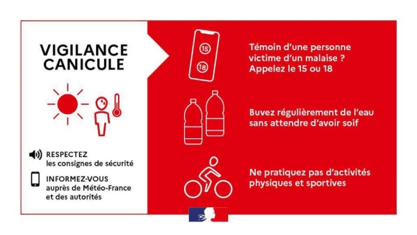 VIGILANCE EXTREME CANICULE - La ville de Chalon-sur-Saône mobilise les services et les agents 