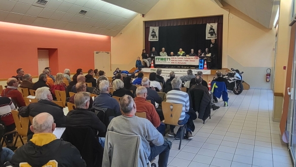 La Fédération des Motards en Colère de Saône et Loire a tenu son assemblée générale 