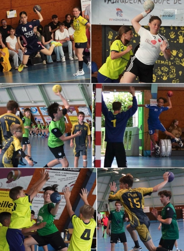HANDBALL (Finales des Coupes de Saône)et) : Pleins feux sur les victoires de St-Marcel, Creusot Torcy Montchanin, Chalon sur Saîne, Sud Bourgogne…