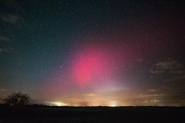 Des aurores boréales observées en Bourgogne 