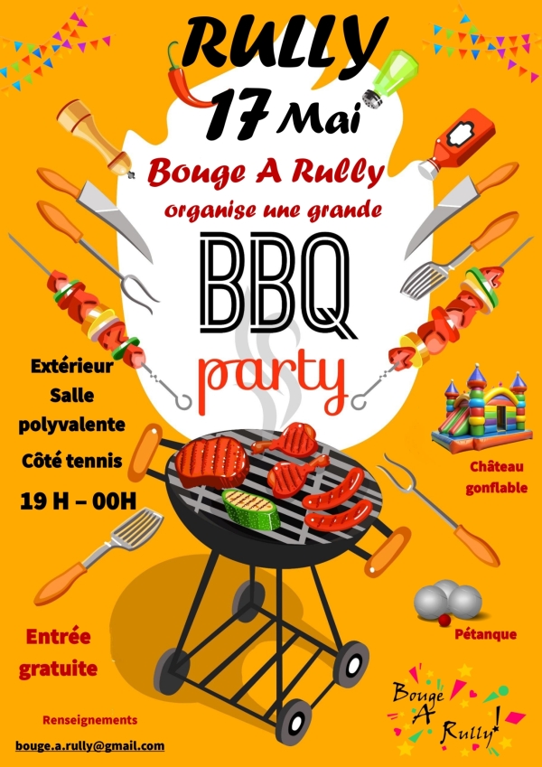 L'association Bouge à Rully organise une grande soirée barbecue