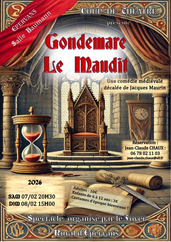 Coup de théâtre à Epervans les 7 et 8 février 