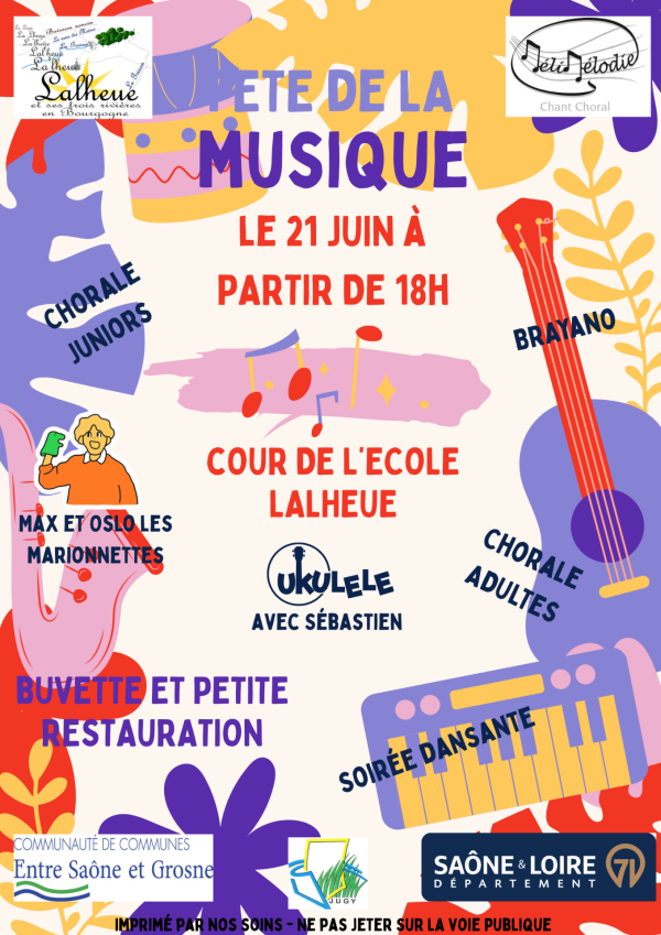 Lalheue marque le rendez-vous de la Fête de la musique le 21 juin