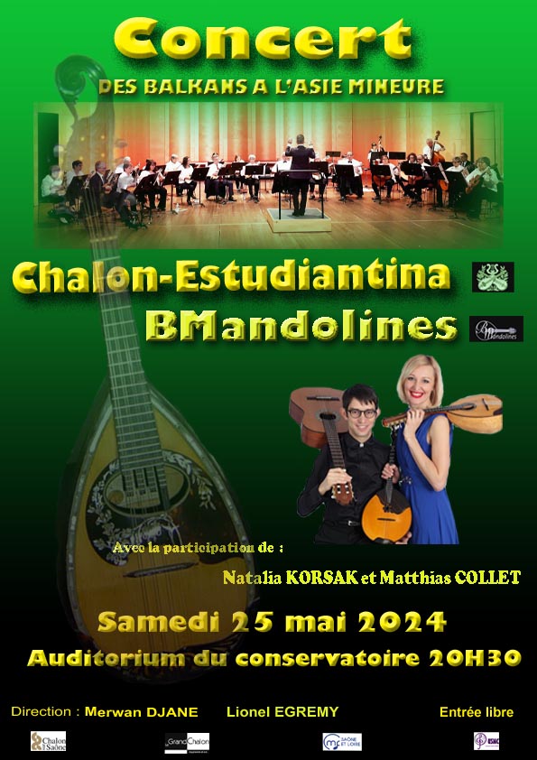 Concert CHALON-ESTUDIANTINA le 25 mai 
