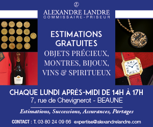 Maison ALEXANDRE LANDRE ~ SEMUR EN AUXOIS - Commissaire-priseur - La dernière vente de l'année ce samedi 20 décembre 