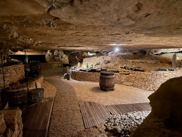 immersion dans la grotte de La Terre d’Or sur la Montagne de Beaune