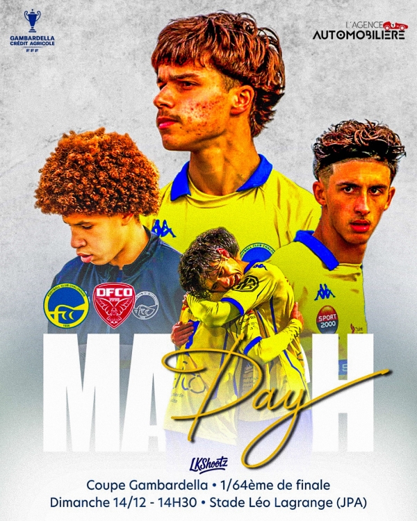 Coupe GAMBARDELLA - 64e finale - Le FC Chalon reçoit le DFCO 
