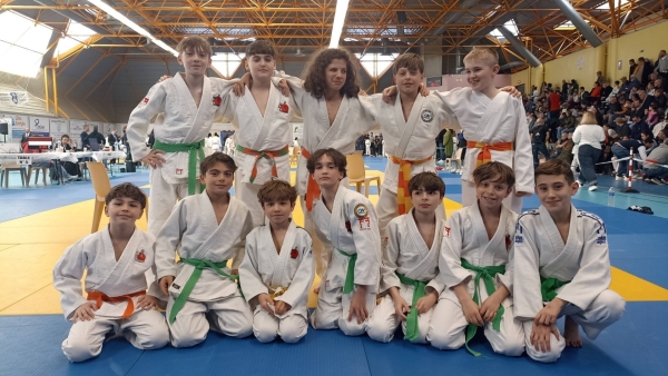 JUDO CLUB CHALONNAIS -  Les Benjamins du JCC se classent au Championnat de BOURGOGNE.