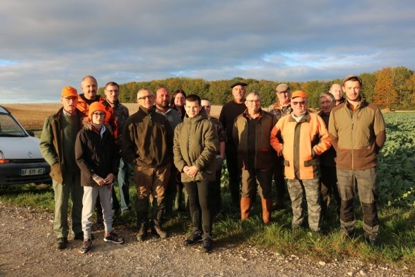 Du côté des chasseurs de Saint-Loup Géanges, " on peut passer toute une saison sans tirer une seule balle..."