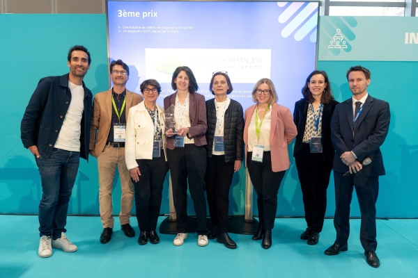 Le centre hospitalier de Chalon sur Saône décroche la 3e place au salon SantExpo