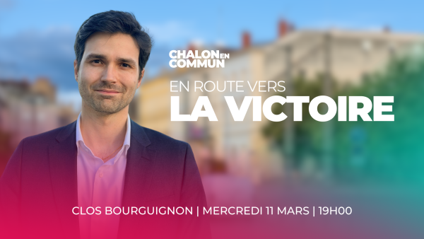 MUNICIPALES 2026 - CHALON - Clément Mugnier revendique "être la seule liste qui rassemble"