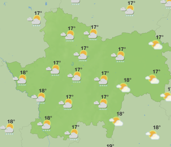 Une première semaine de vacances scolaires parsemée d'averses en Saône et Loire 
