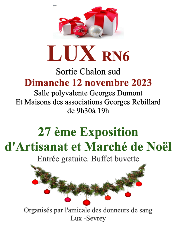 C'est parti avec les Marchés de Noël - Lux vous donne rendez-vous ce dimanche 