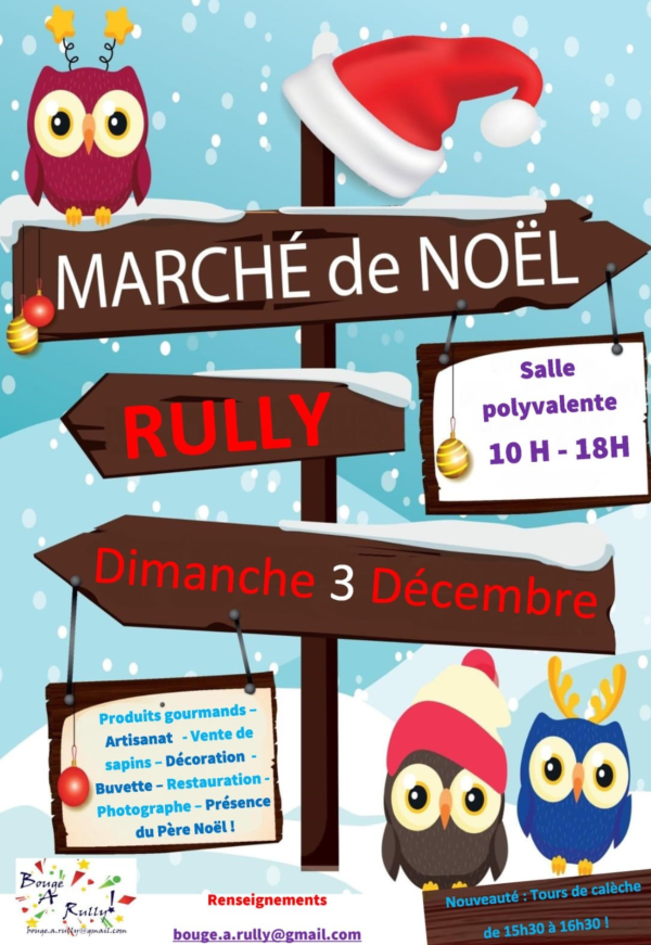 Marché de Noël ce dimanche à Rully 