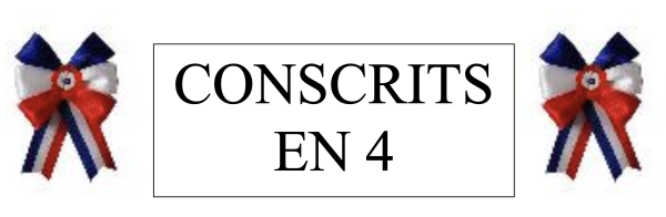 CONSCRITS EN 4 - Réunion à Mercurey le 8 janvier 