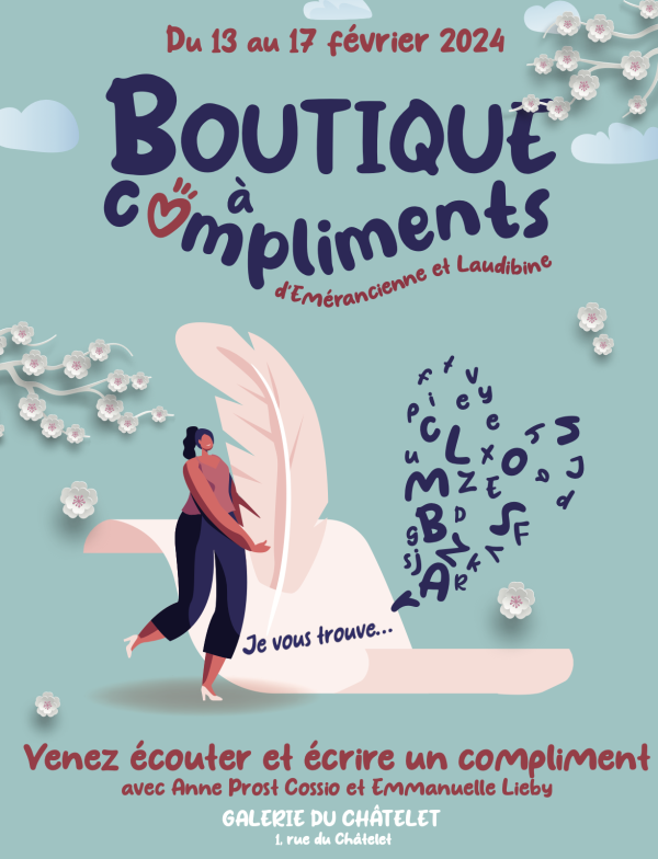 La Boutique à compliments est de retour à Chalon 