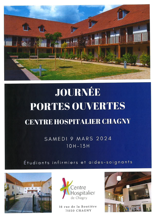 Le centre hospitalier de Chagny ouvre pour la première fois ses portes ce samedi 