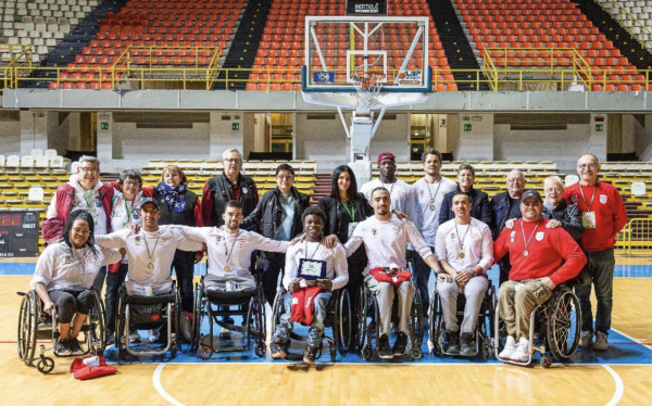 A Reggio  de Calabre (Italie), les basketteurs handis ont bien représenté l'Elan Chalon