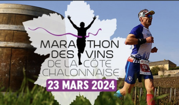 MARATHON COTE CHALONNAISE - Fermeture des inscriptions en ligne ce jeudi 21 mars 23h59