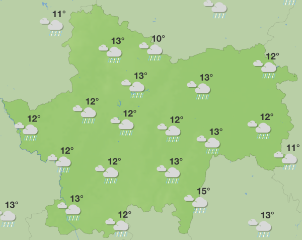 Vous avez bien profité du soleil en Saône et Loire ? Tant mieux ! ... place à une nette dégradation 