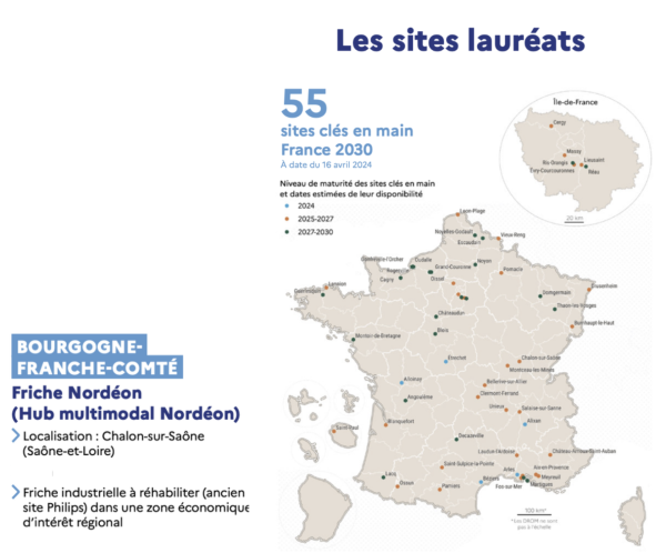 Site clés en main France 2030 : le site de la friche industrielle Nordéon labellisé
