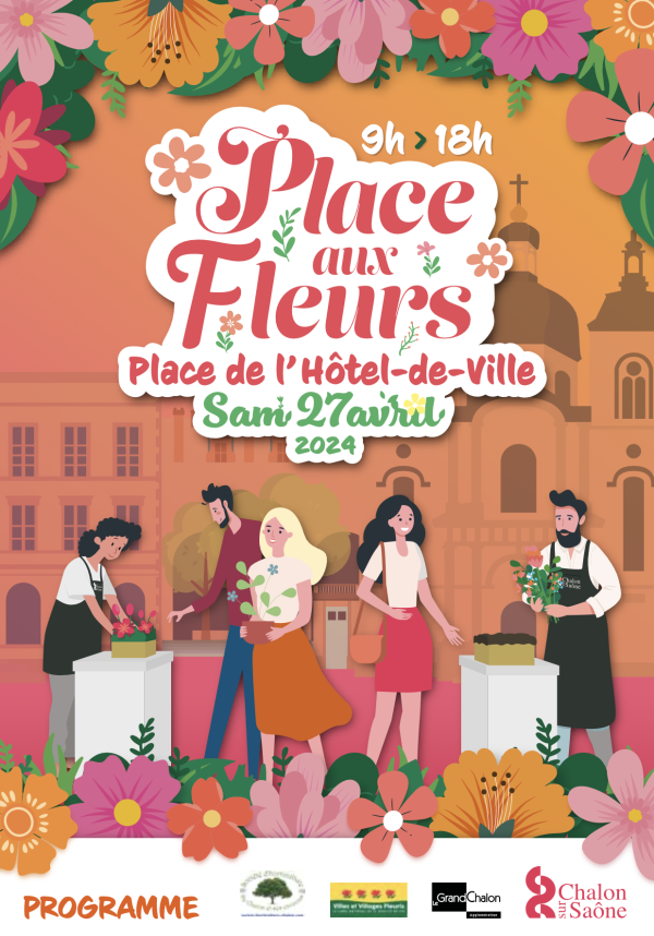 Place aux fleurs revient le samedi 27 avril à Chalon 