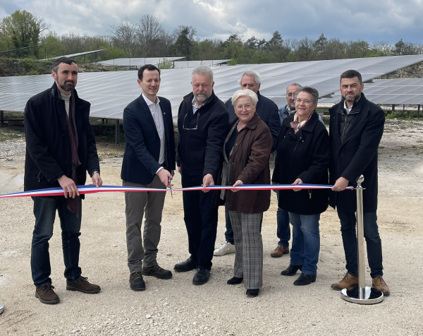 La première centrale solaire d'EDPR en France est connectée et alimente le réseau électrique en Haute-Marne.