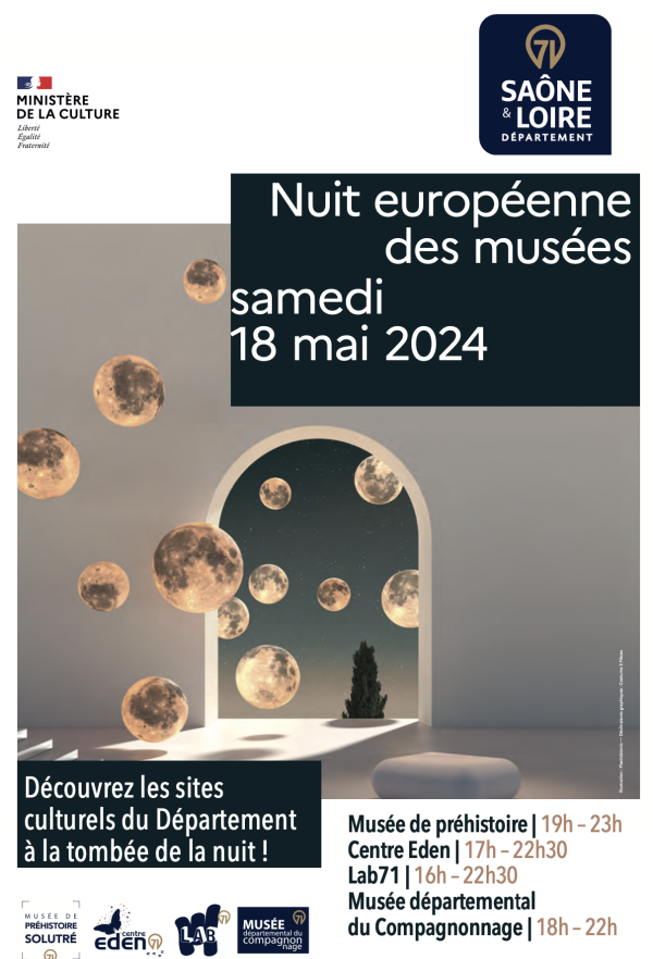 NUIT DES MUSEES 2024 - Découvrez tout le programme en Saône et Loire 