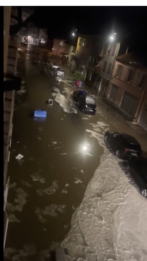 Entre Dole et Besançon, images impressionnantes de l'orage de mercredi soir 
